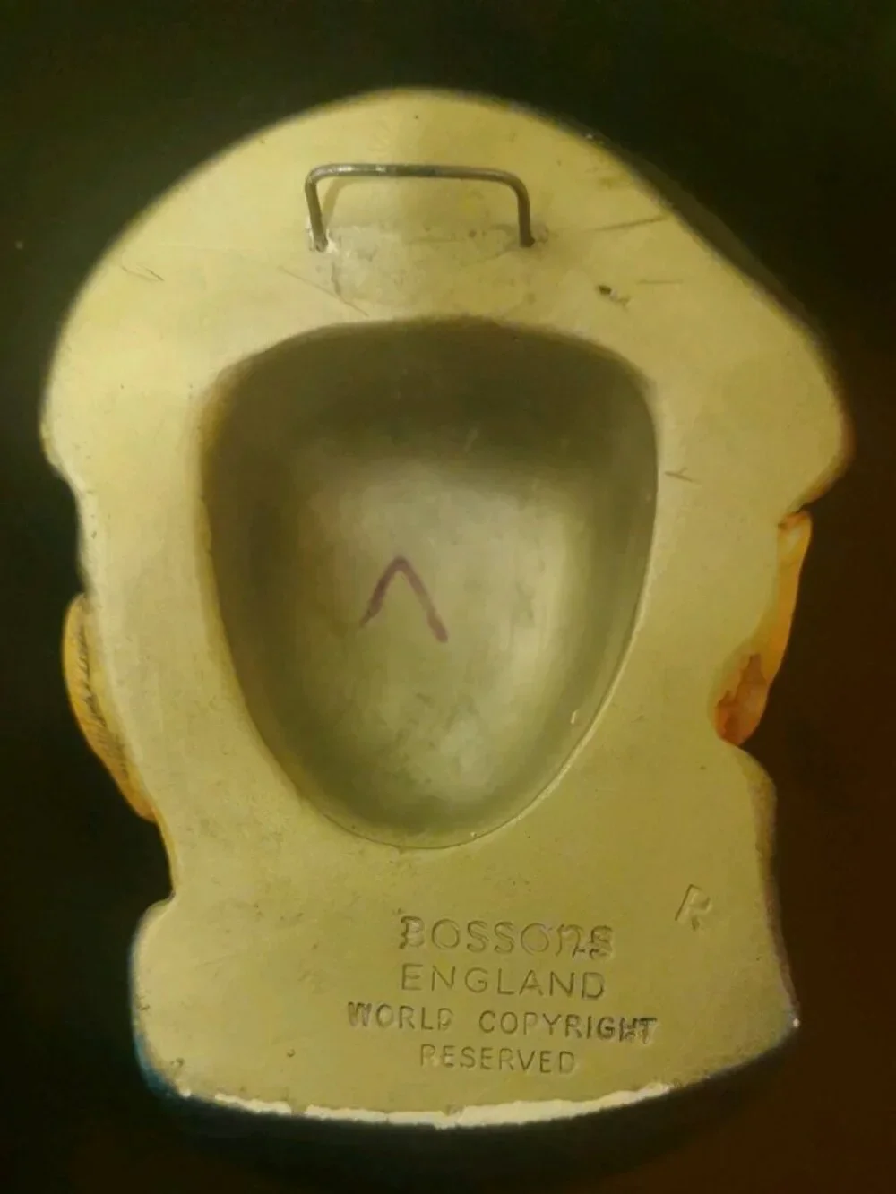 Bossons‎ Chalkware Head 